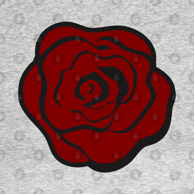 Red Rose by ShirtyLife